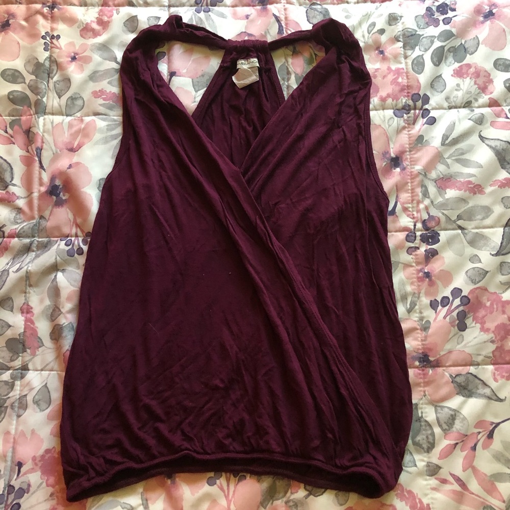Maroon Tank Top